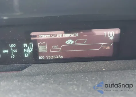 2013 Toyota Prius Three z USA, uszkodzony, nr VIN JTDKN3DU2D5602562